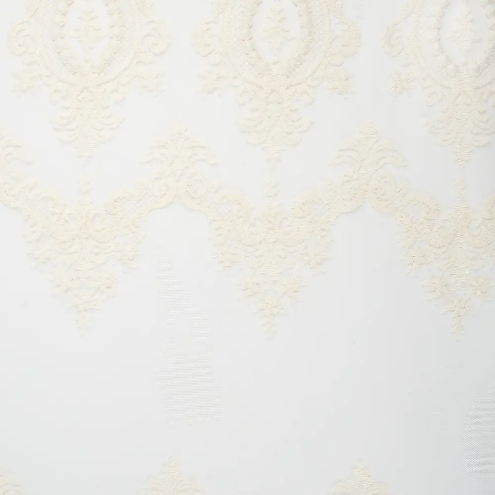 Тюль с вышивкой «Султан» сетка 290 см цвет кремовый 81960436 STLM-2209609 ELIT HOME  - Вид №1