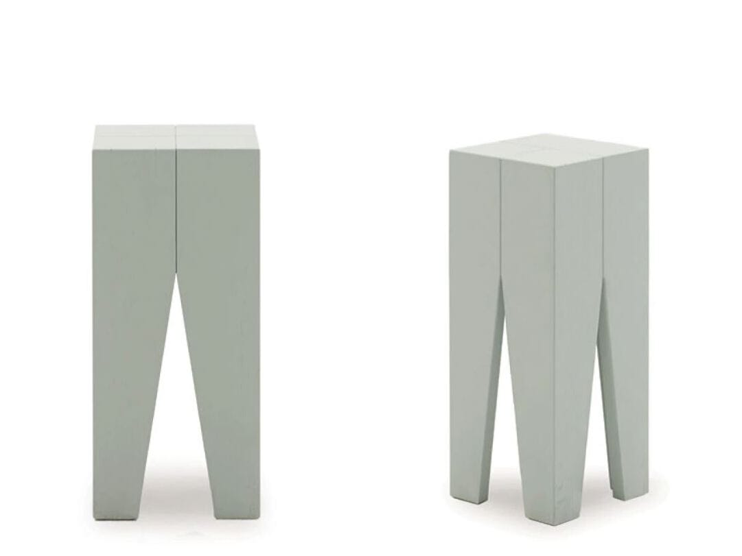 Высокий деревянный стул Devina Nais GRIND HIGH ARCH-00091766