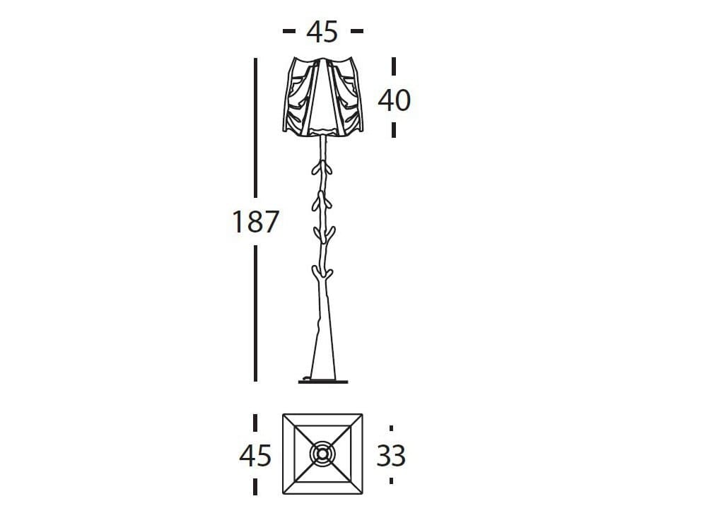 Деревянный торшер BD Barcelona дали ARCH-00003074 - Вид №4
