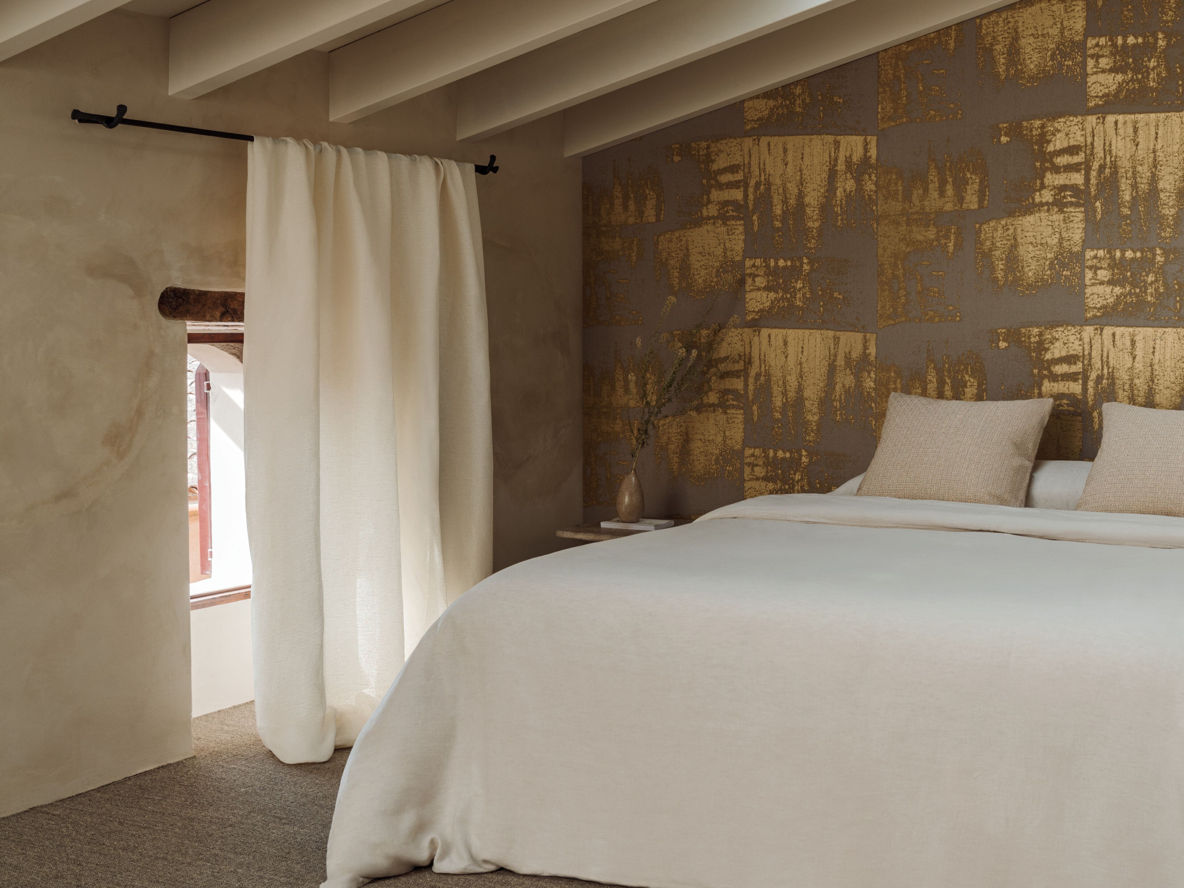 Хлопок бумага сплошной цвет ткани Élitis Éphémère ARCH-00129039