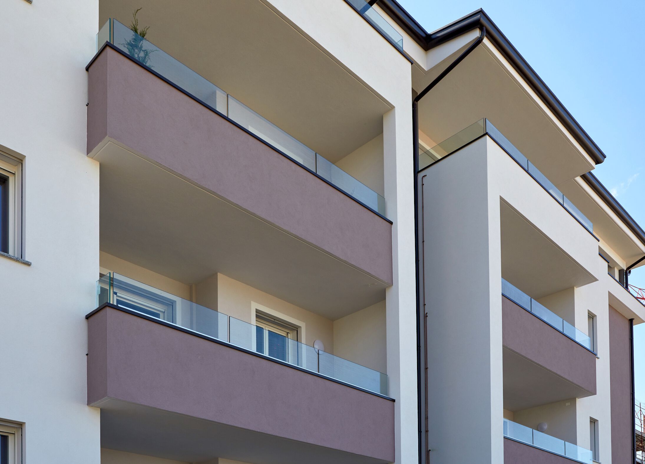 Стеклянный парапет для окон и балконов ALUVETRO система балюстрады GARDA ARCH-00077556 - Вид №3