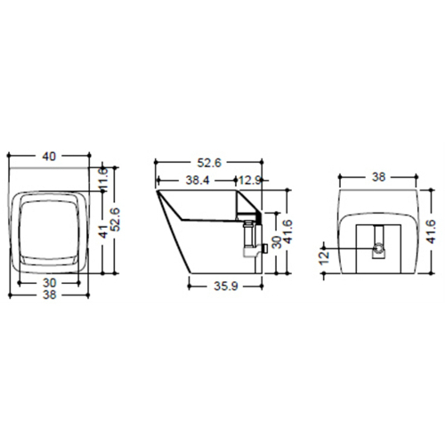 42484 Биде напольное ATMOSFERE AXA ONE Santreyd - Вид №3
