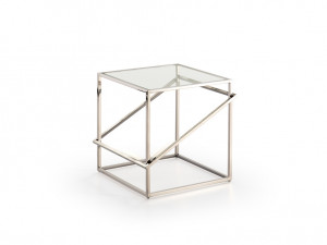 098640 Столик с подсветкой LED нержав. Schuller Moonlight