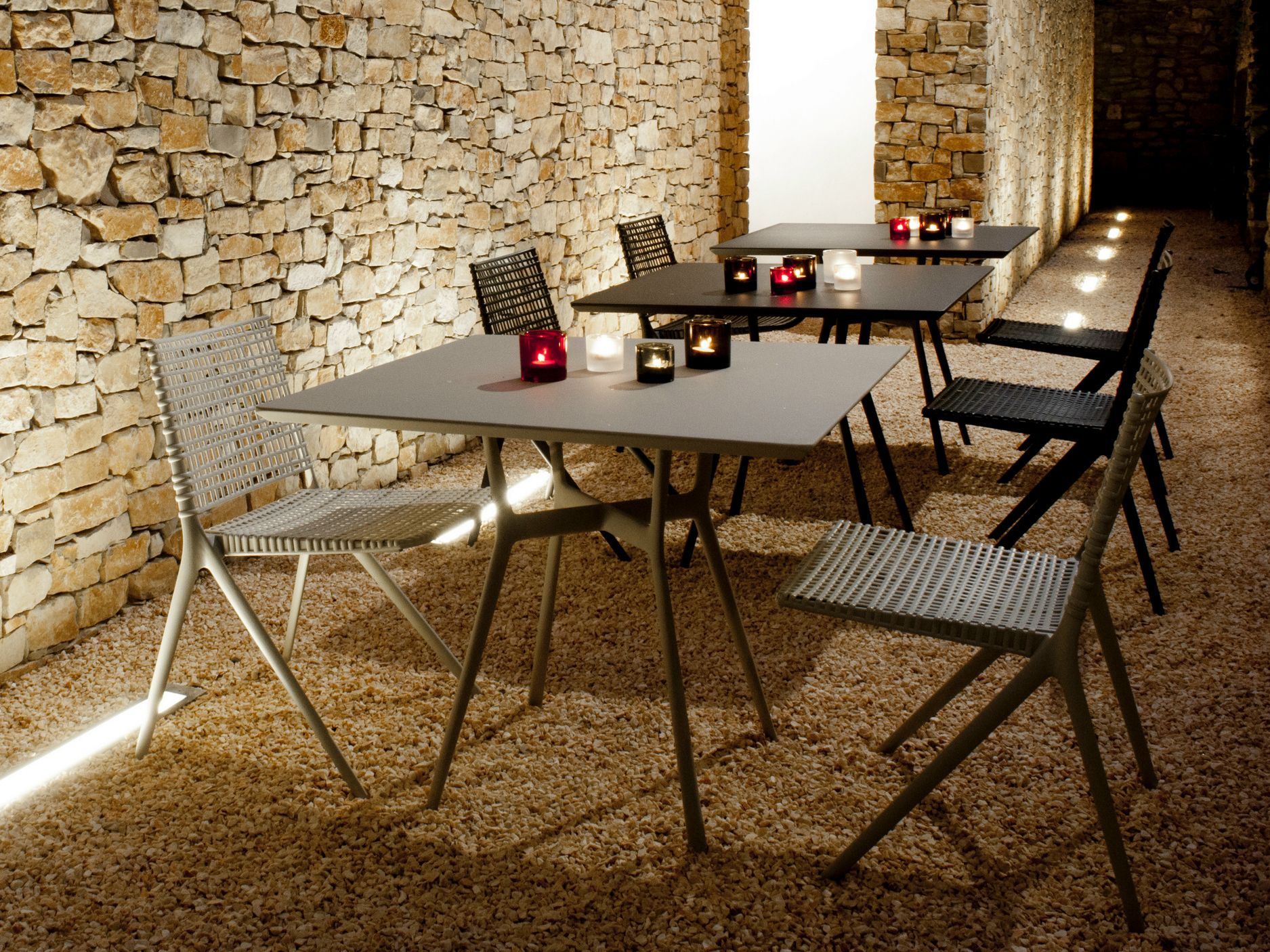 Квадратный садовый стол TRIBÙ филиал ARCH-00087058 - Вид №5