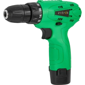 Дрель-шуруповерт аккумуляторная Zitrek Green 12-Li, 12 В Li-ion 2x1.5 Ач