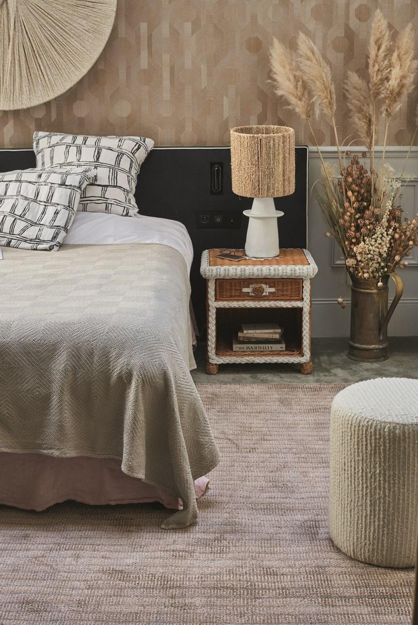 Toulemonde Bochart Прямоугольный полосатый коврик ручной работы Access sun-id-1377678 - Вид №2