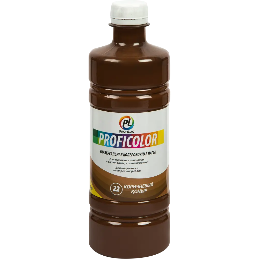Колеровочная паста Profilux №22 450 мл цвет коричневый 14921441 STLM-2103775 