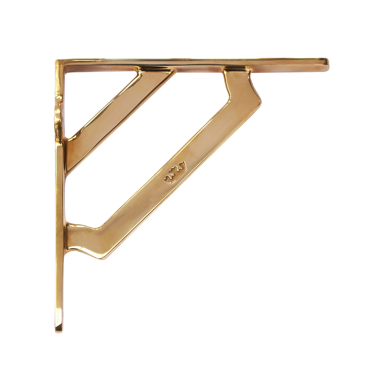 TC200DAPB Кронштейн Дарби среднего размера - полированный Thomas Crapper 