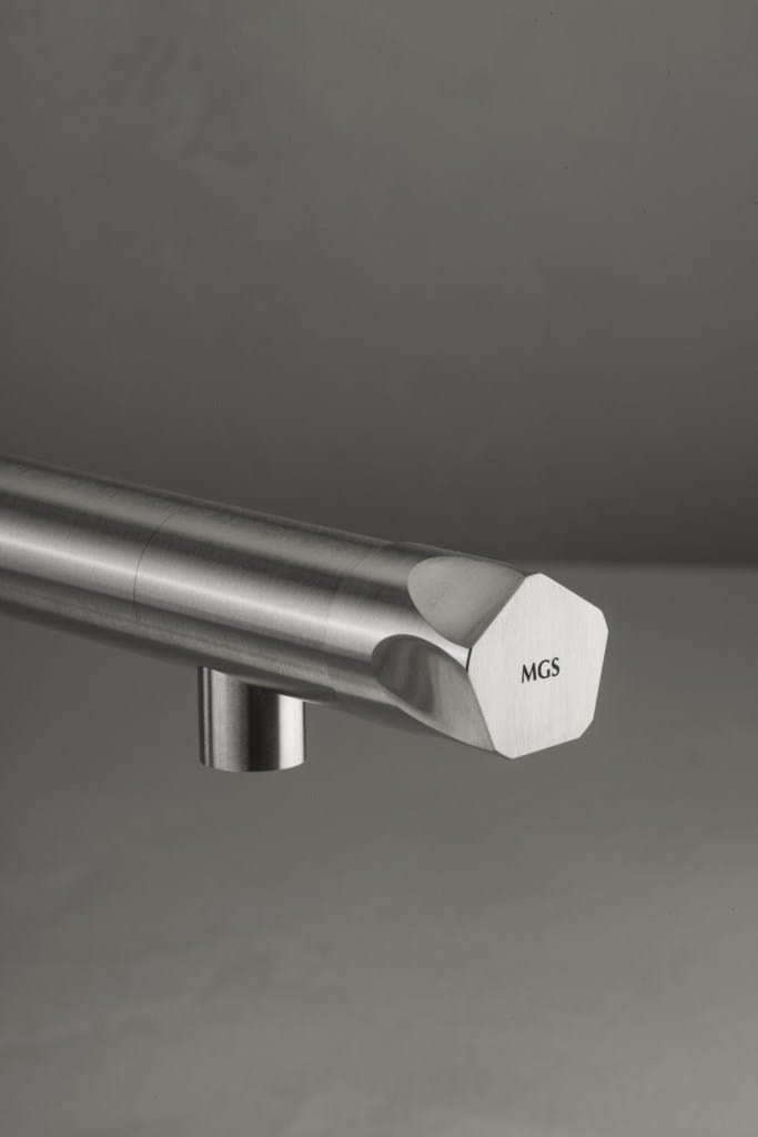 Однорычажный смеситель для раковины из нержавеющей стали MGS Penta ARCH-00066092 - Вид №2