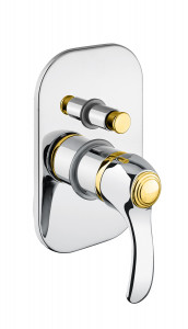 47CO5134 Смеситель для душа , хром-золото Fiore JAFAR