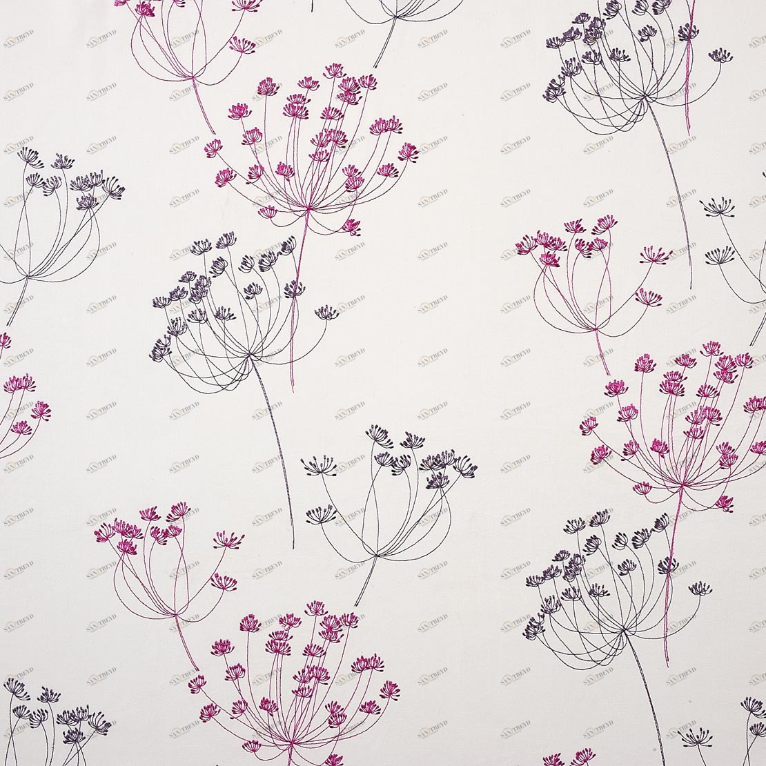 Рулон обоев GIVERNY GVN21415108. Основа вышивка Casadeco