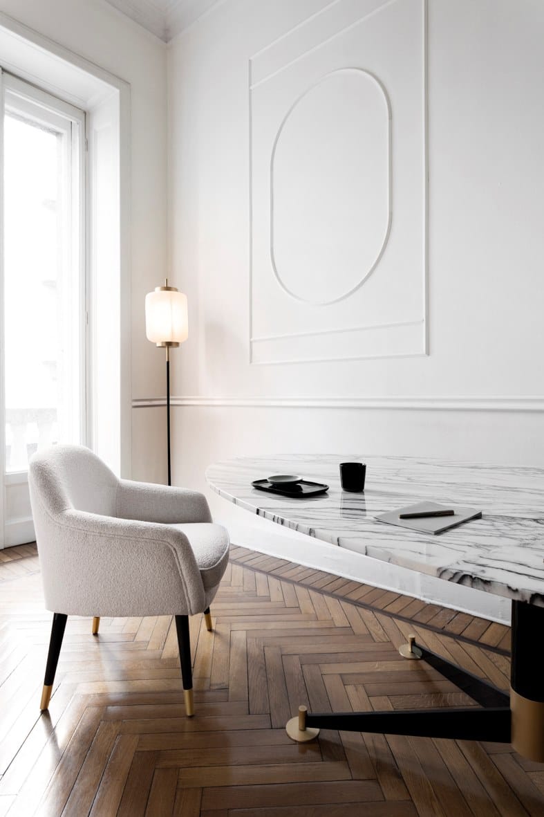 Обеденный стол на основе спиц DOM EDIZIONI FILIPPO DINNER ARCH-00113534 - Вид №5