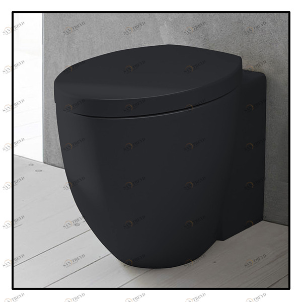 LGVABA Приставной унитаз напольный Серый Ceramica Cielo Le Giare Италия