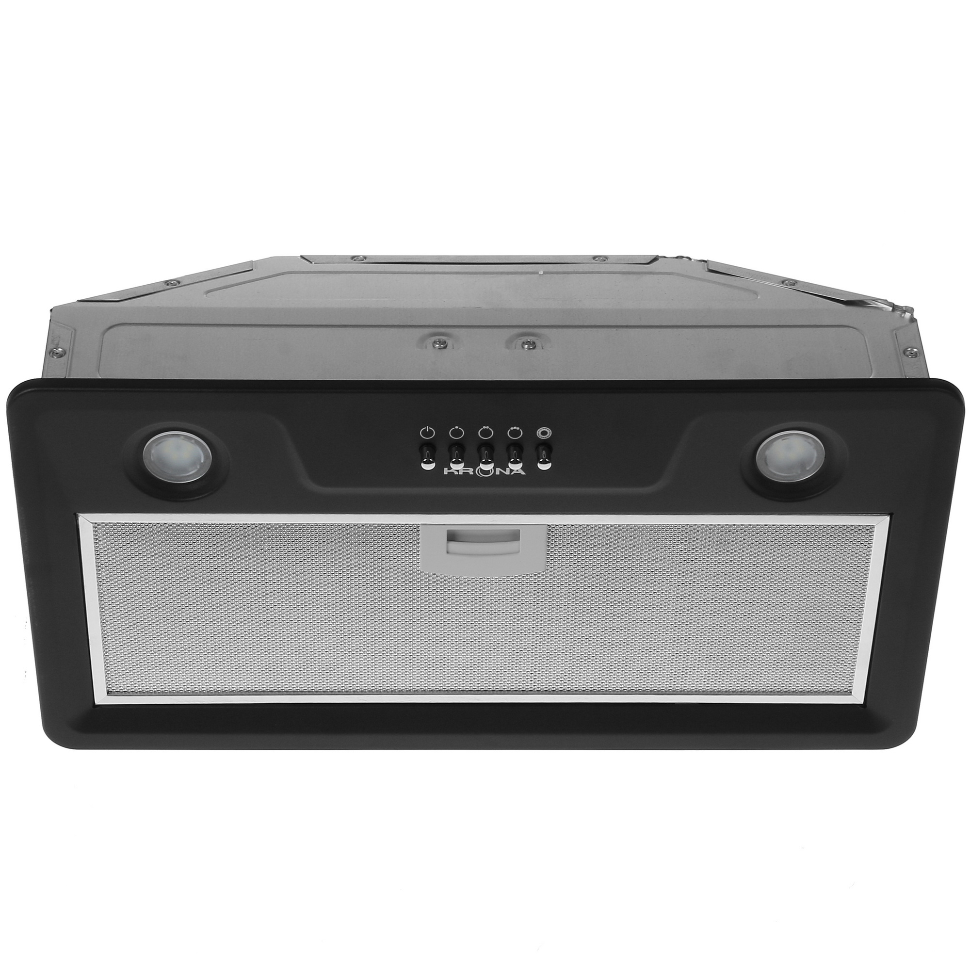 5369821 Вытяжка полновстраиваемая KRONA ELISA 600 BLACK PB черный STDN-0019016 - Вид №1