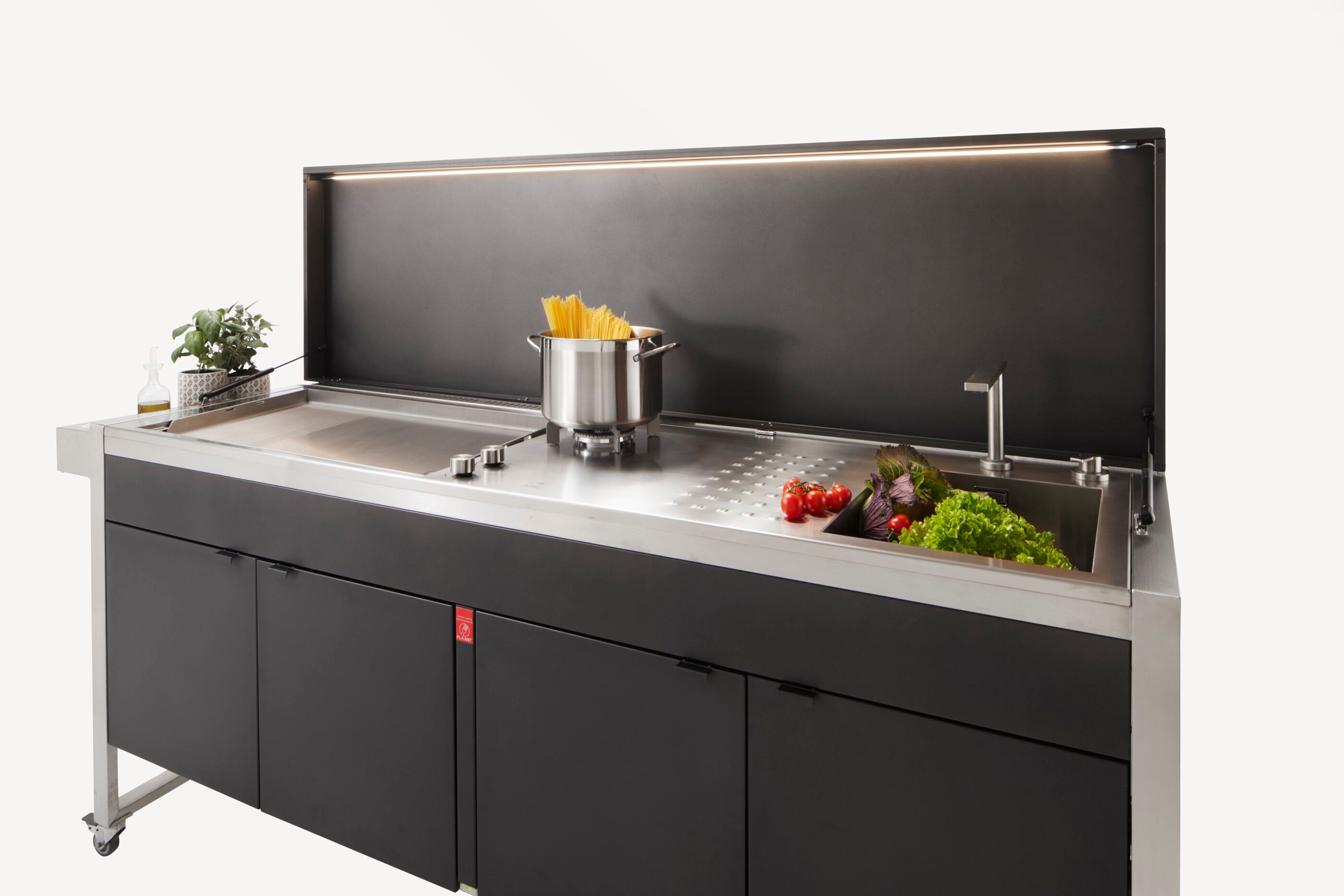 Газовая плита из нержавеющей стали PLA.NET Outdoor Cooking Kitchen ARCH-00119280 - Вид №10