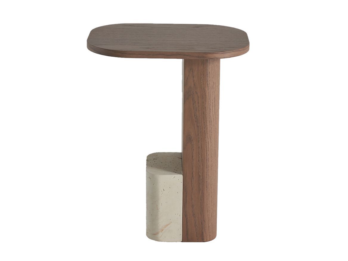 Высокий деревянный прямоугольный журнальный столик NDESIGN Ezora ARCH-00051175