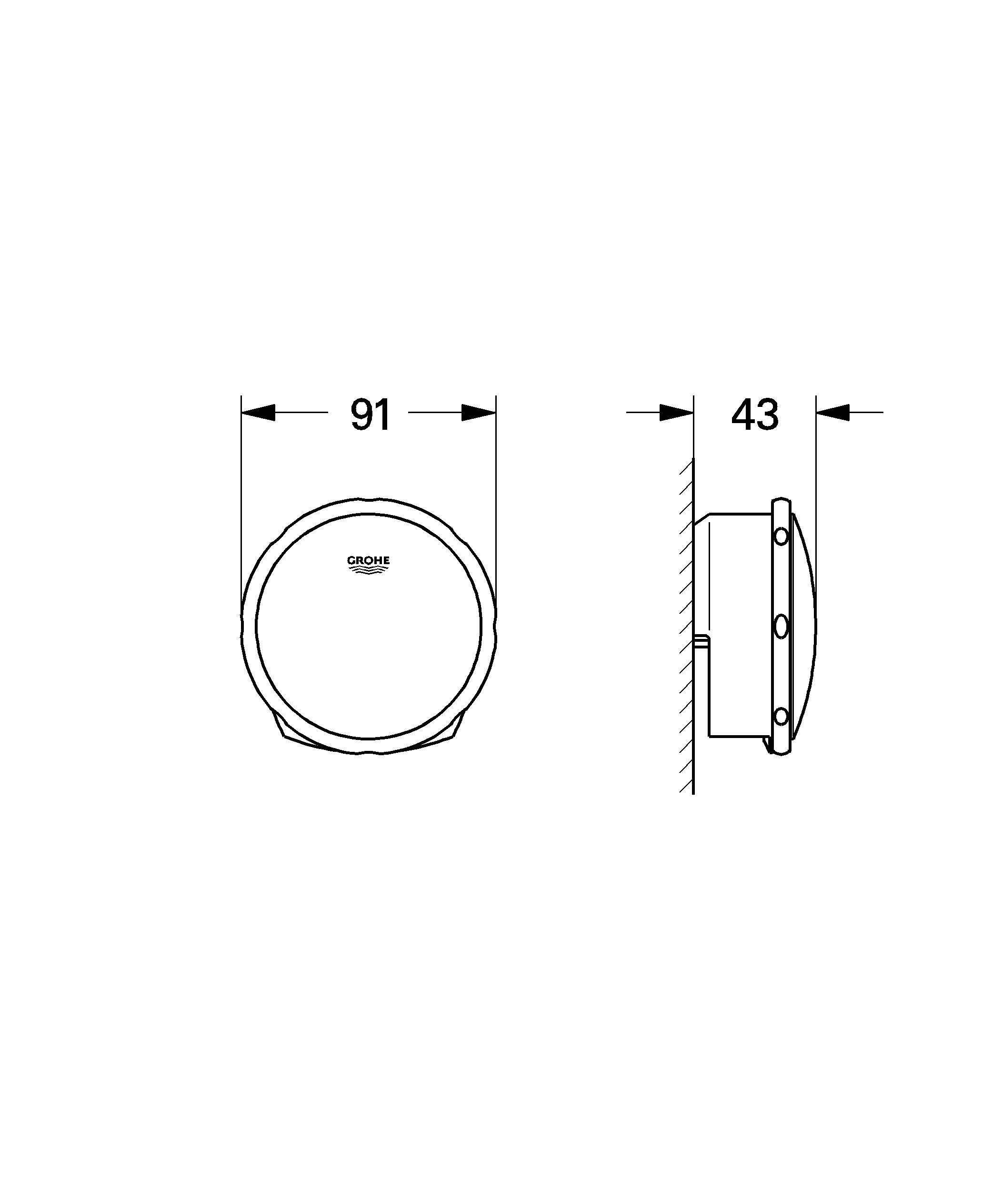 Наливной, сливной и переливной гарнитур GROHE Talentofill, теплый закат матовый (19952DA0) - Вид №1