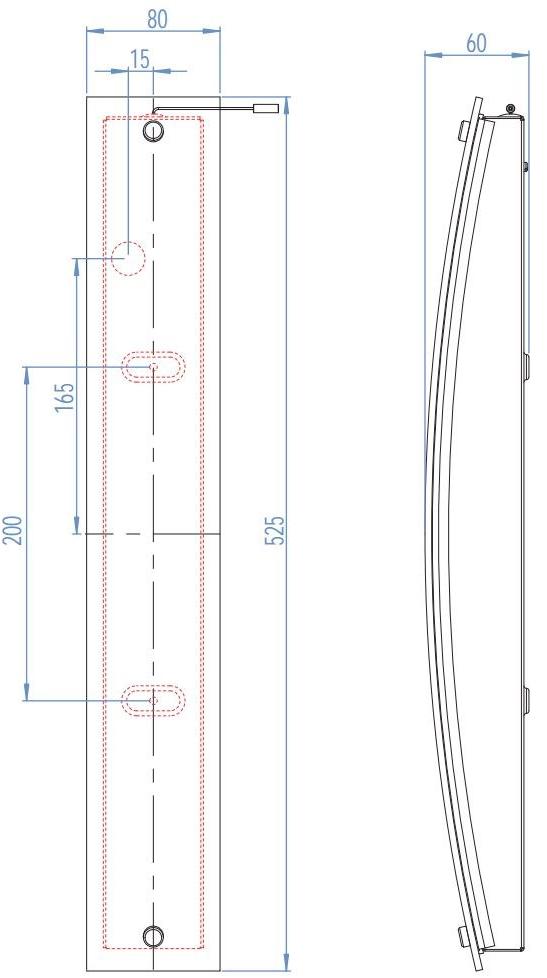 Astro Lighting Зеркальный светильник из стали и стекла  1010001  - Вид №4