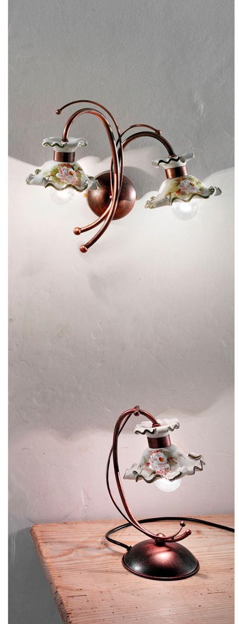 FERROLUCE Настенный керамический светильник с фиксированным кронштейном Milano C1116 - c1117 - Вид №3