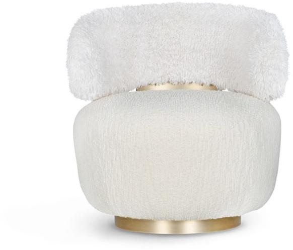 Greenapple Вращающееся кресло с тканевой обивкой Perfect raw G703138  - Вид №2