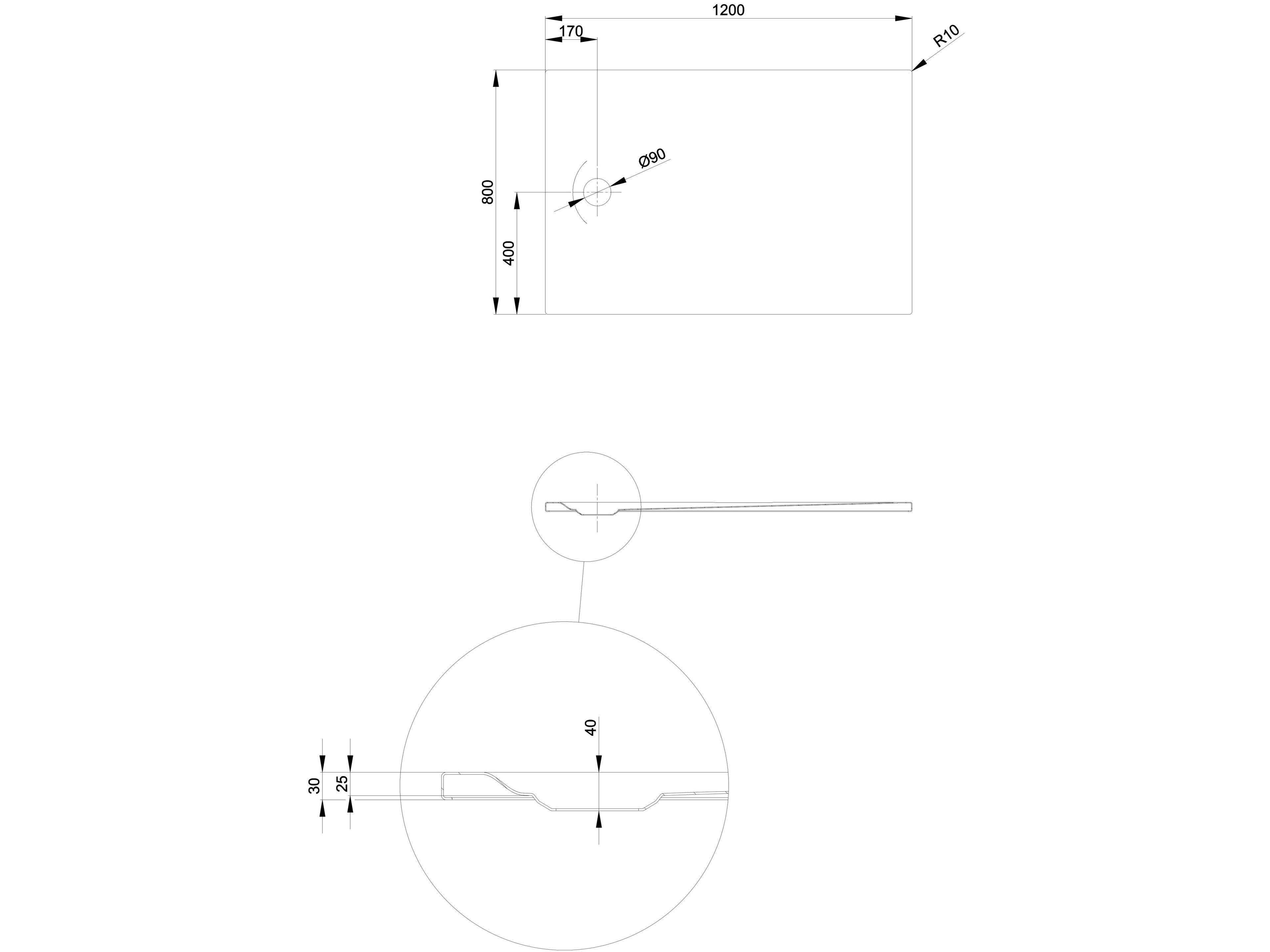 Стальной поддон для душа Bette BETTEULTRA SPACE ARCH-00047778 - Вид №4