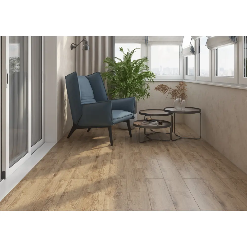 Керамогранит Artens Charm под дерево, коричневый 18.5x59.8 см 84177442 STLM-0046884 - Вид №6