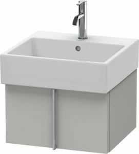 VA612400707 Тумбочка подвесная Vero Air #VA6124 484 x 431 мм Бетонно-серый матовый декор