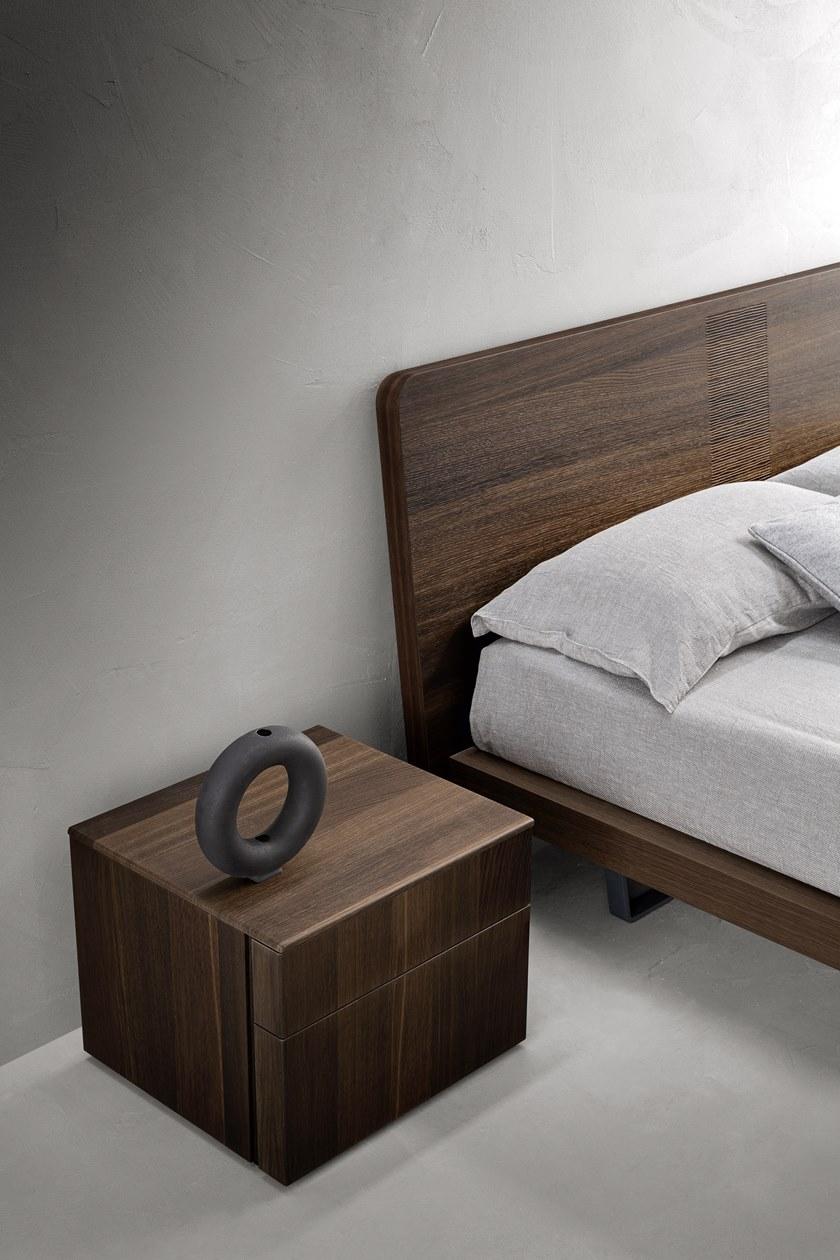 ZANETTE Двуспальная кровать из орехового дерева sun-id-1428419 - Вид №6