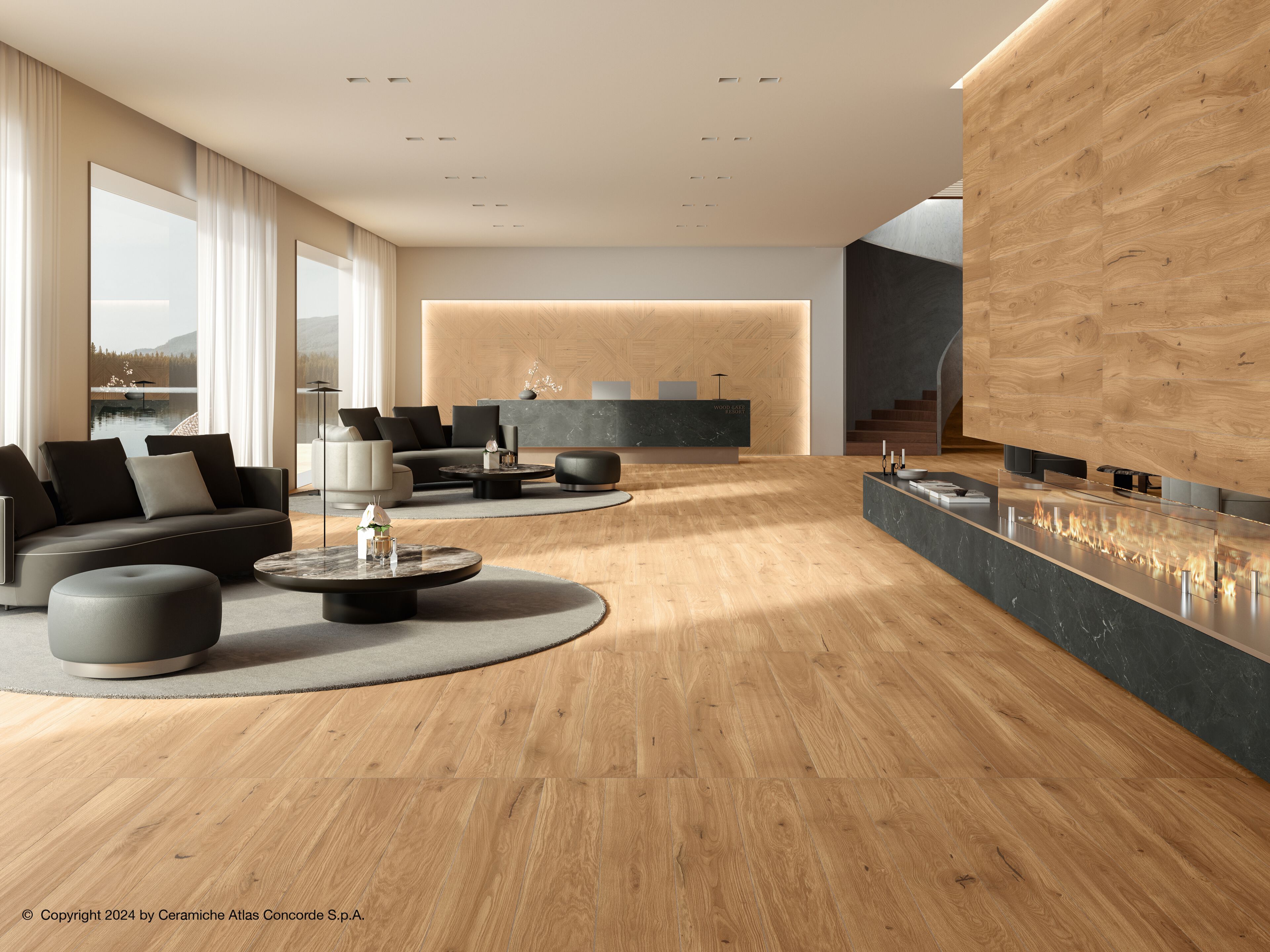 Керамогранит с эффектом дерева Atlas Concorde журнал ARCH-00052398 - Вид №10