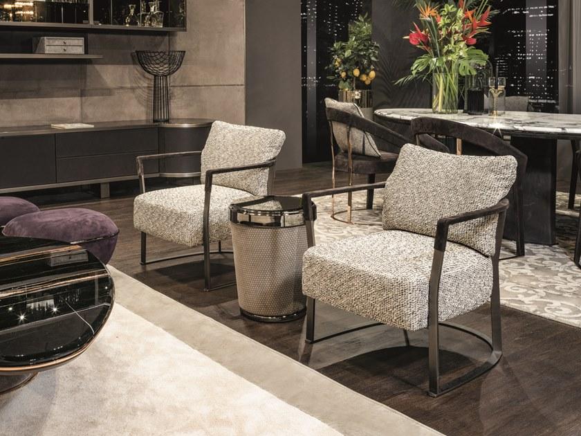 Longhi Журнальный столик / подставка для вазы из ткани Loveluxe 2018 – illusion collection Y 699 - Вид №3