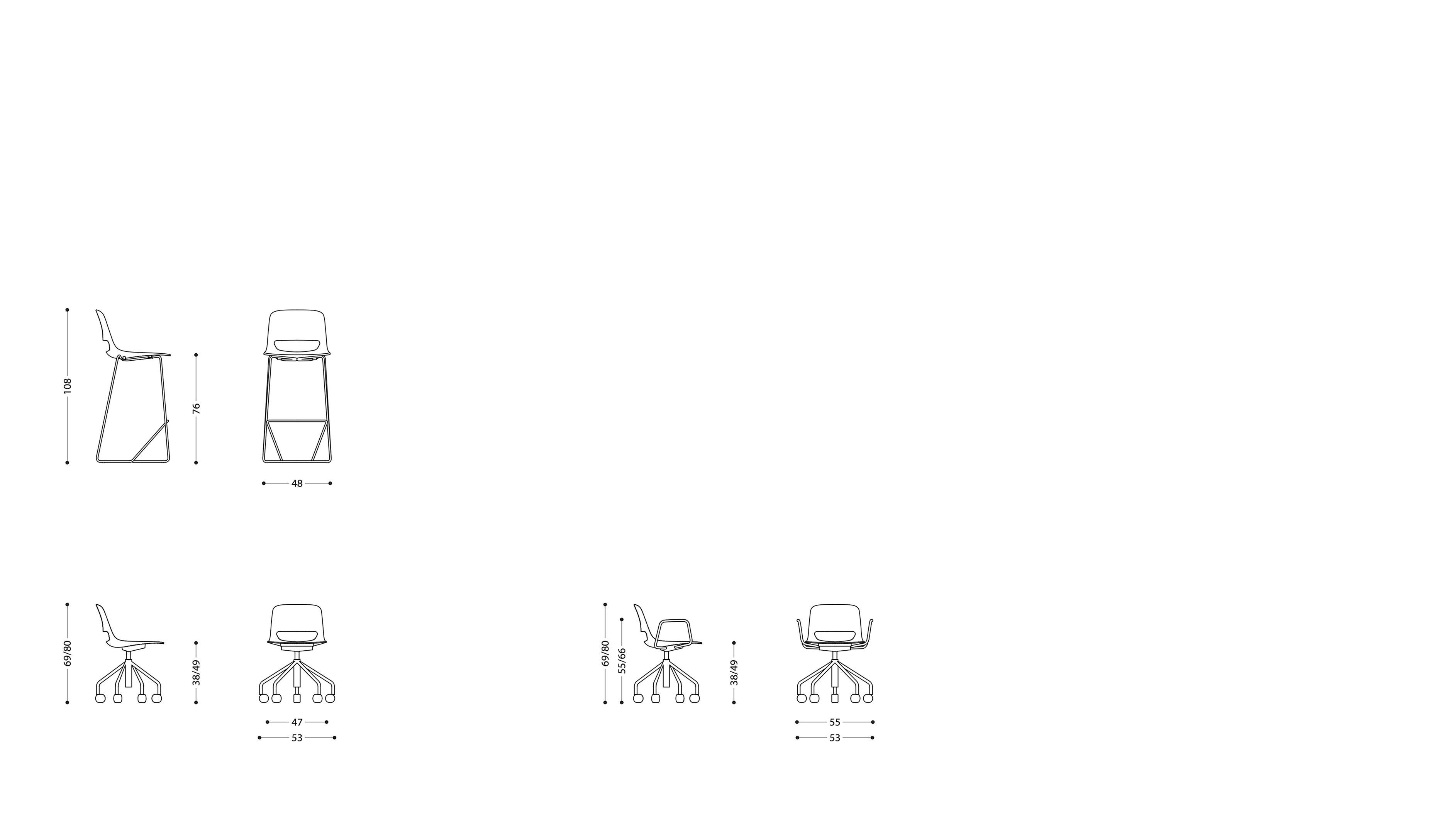 Сани стул LAMM Lucky ARCH-00078539 - Вид №2