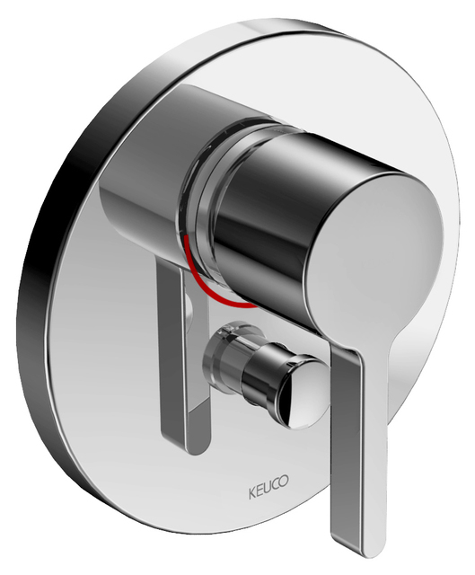 51572010181 Встраиваемый Однорычажный смеситель ванна/душ KEUCO Edition 400 - Вид №1