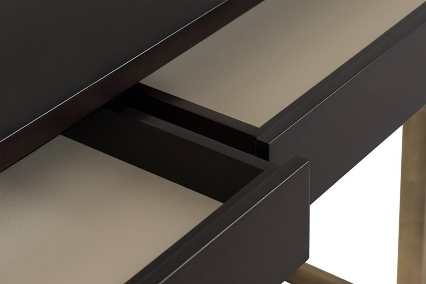 Stylish Club Лакированная прямоугольная консоль из нержавеющей стали и дерева Manhattan Scf.m01 - Вид №2