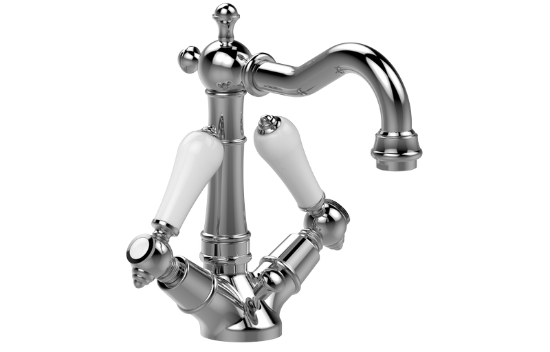 E-5220-LC1 Single-hole washbasin mixer with manual pop-up waste GRAFF Adley