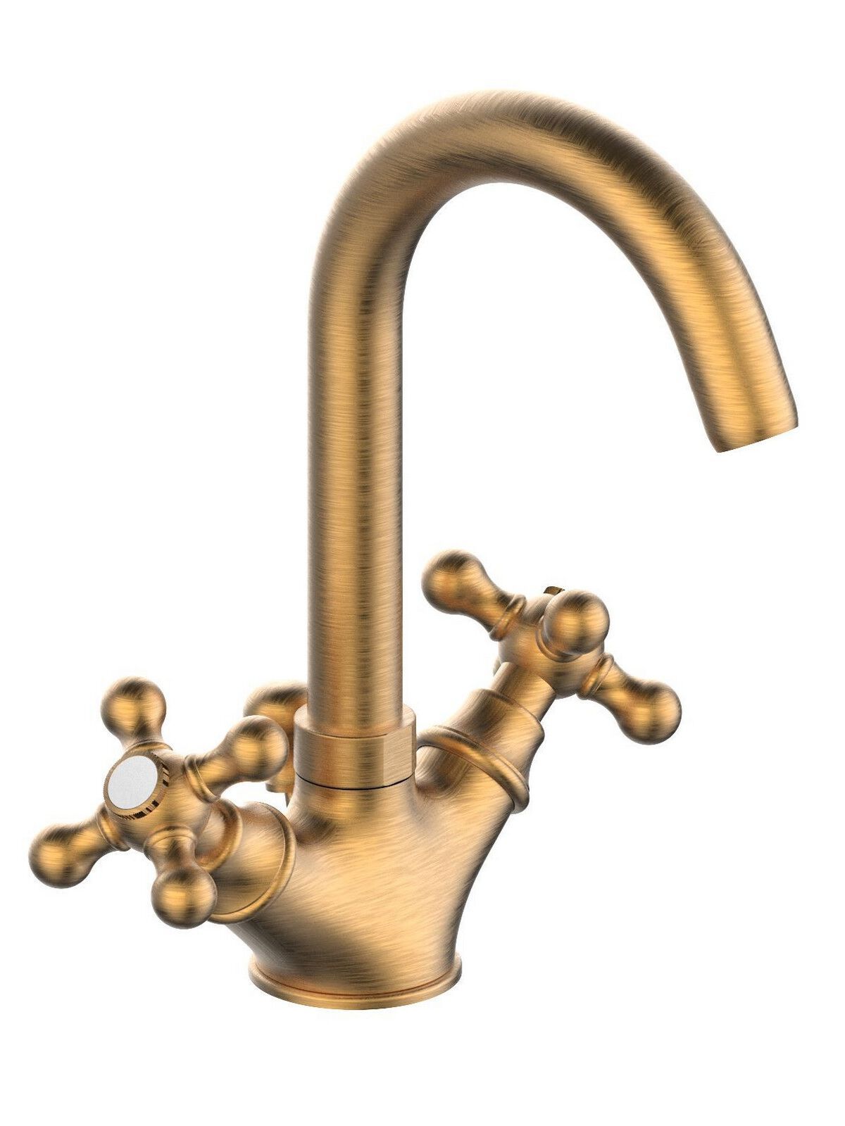 Смеситель для раковины на столешнице со сливом Rubinetterie Frattini Dedra ARCH-00121087 - Вид №2