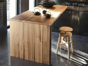 AltaCorte Прямоугольный кухонный полуостров стол из дерева Ecolab 2 Lb-zc8114+lb-zc8124