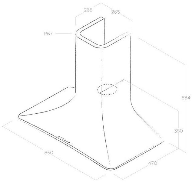 Elica Настенная вытяжка из технополимера Emotion sun-id-1395181 - Вид №7