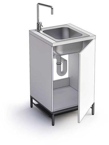 Bralco Металлическая мини-кухня Domomag sun-id-1444343 - Вид №5