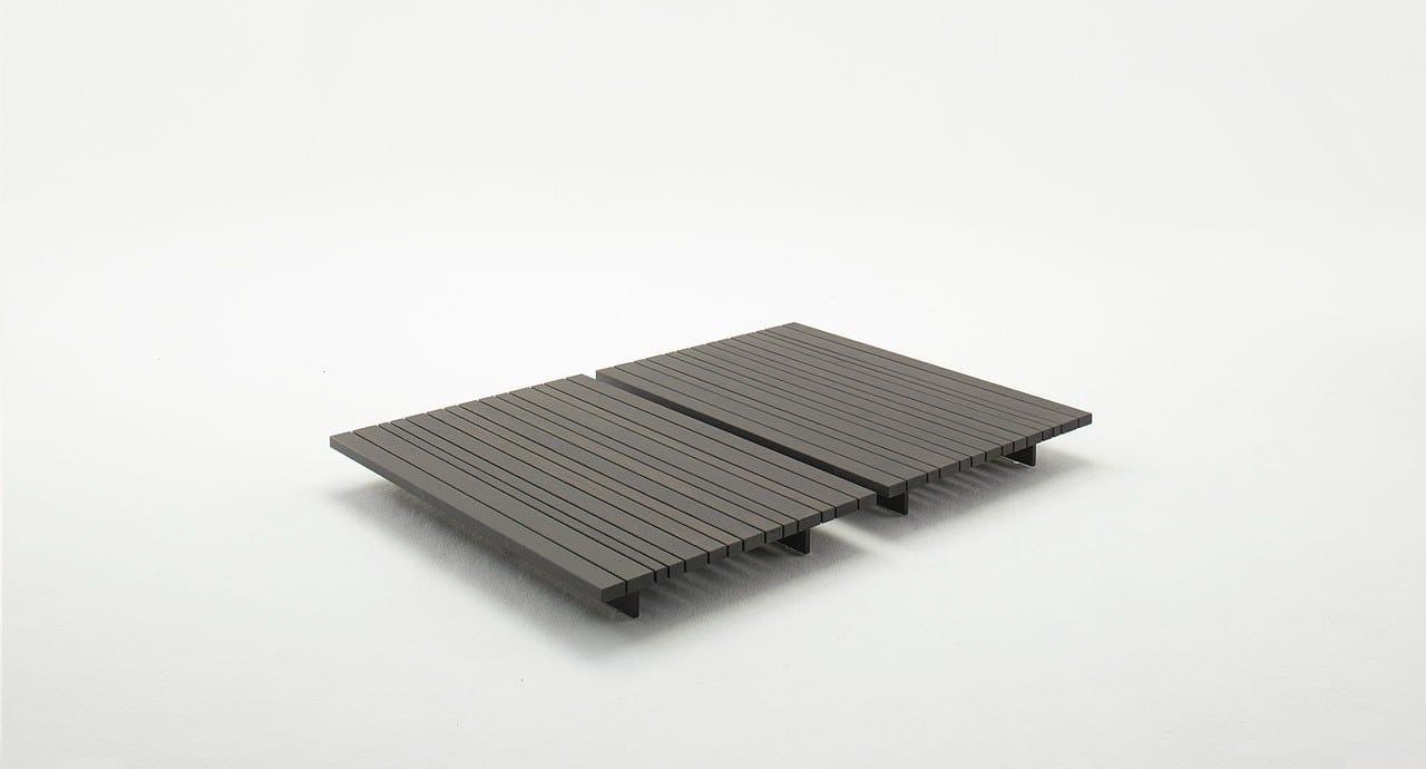 Деревянный прямоугольный низкий журнальный столик Paola Lenti ARCH-00075345 - Вид №1