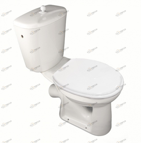 1015341 Компакт унитаз с бачком Белый Лобненский Стройфарфор  Россия 