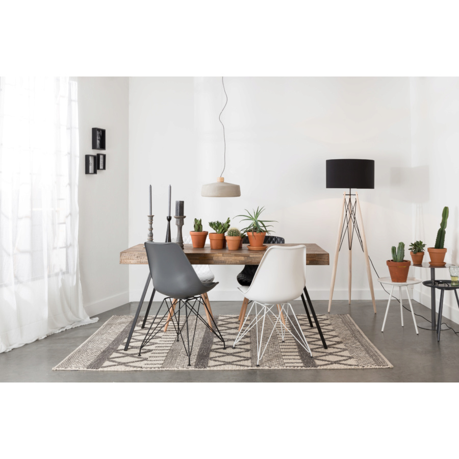 Столик Frost белый White Label Living 2300067 - Вид №2