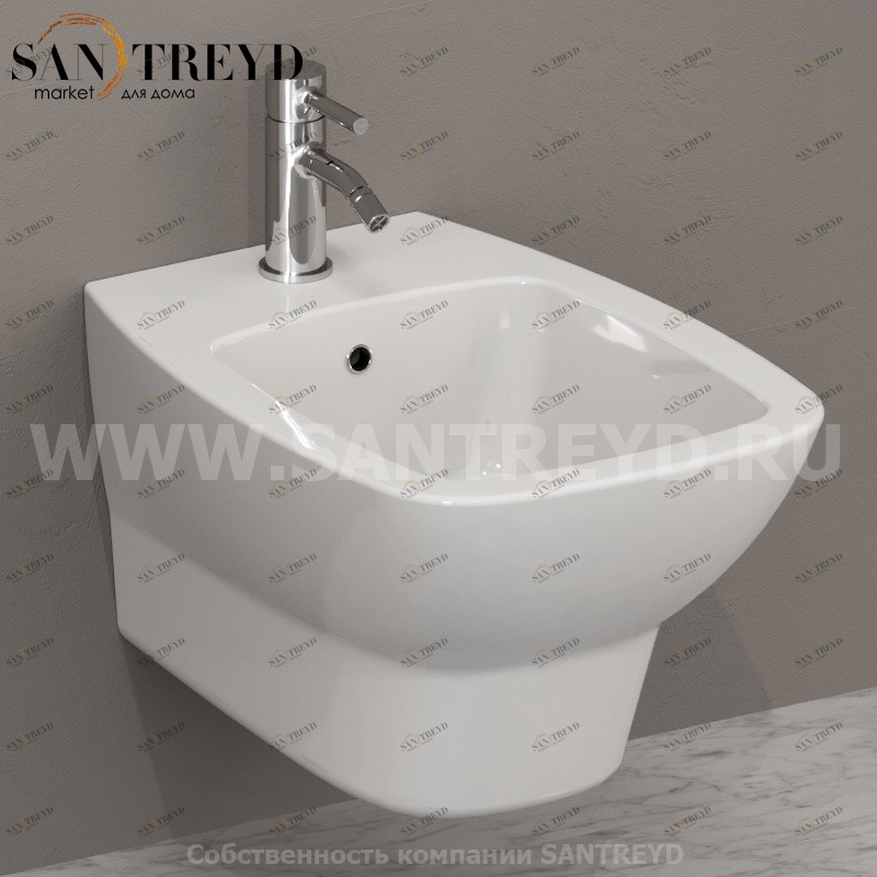 DAS09BI Биде подвесное DAILY Ceramica Globo