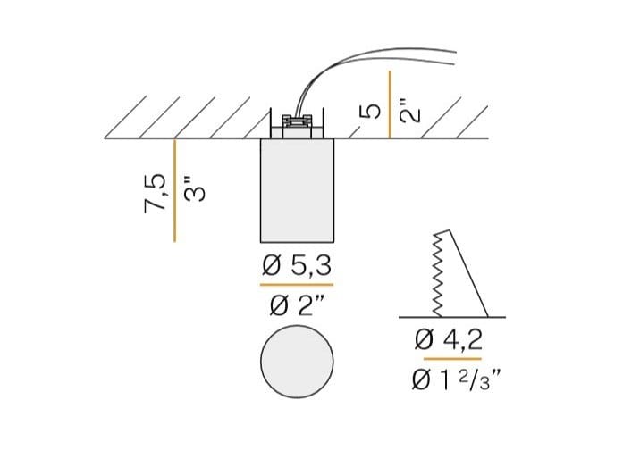 Литой алюминиевый регулируемый светодиодный прожектор Panzeri Carl ARCH-00110768 - Вид №5