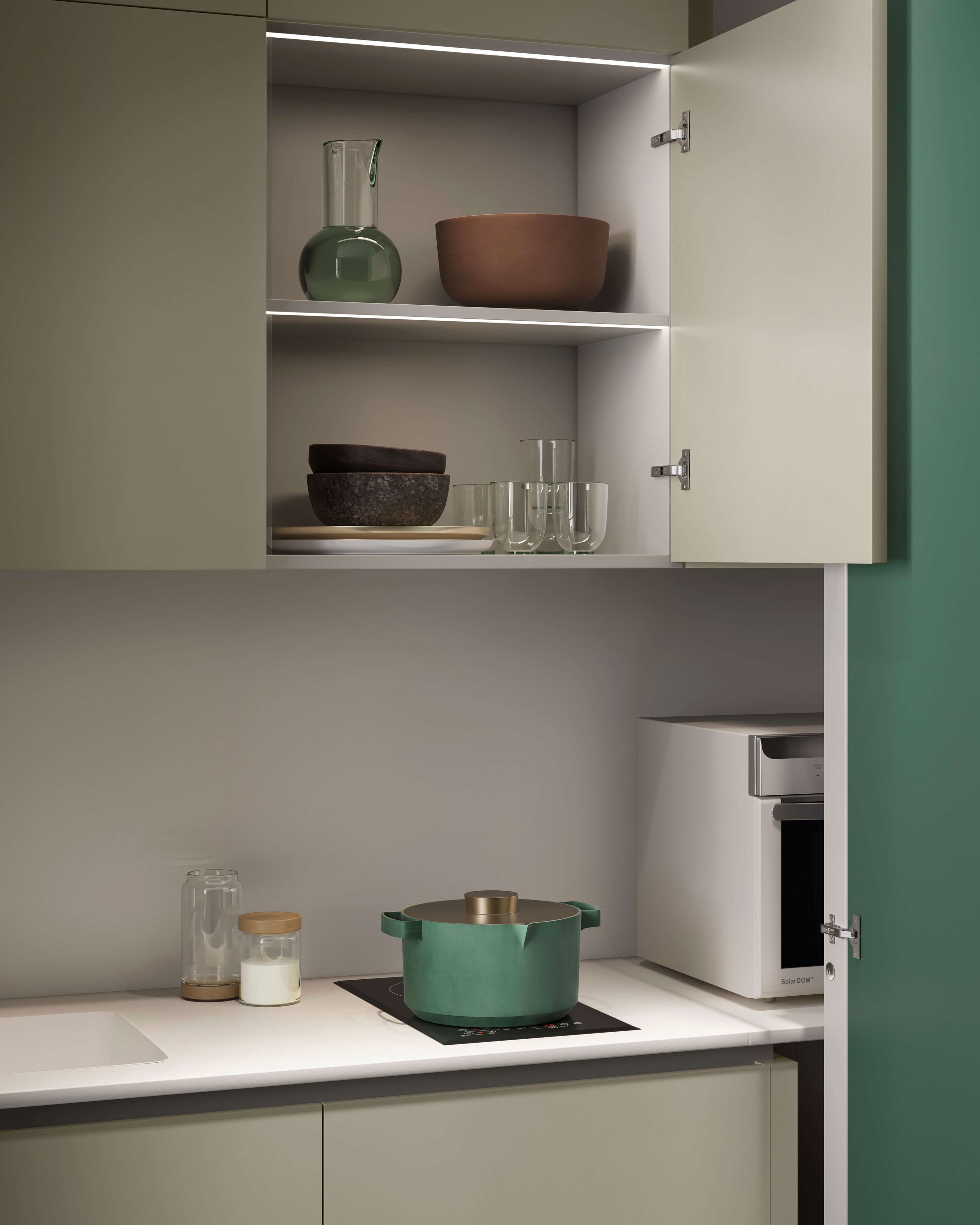 Мини-кухня на заказ GAROFOLI Custom Kitchens ARCH-00009364 - Вид №1