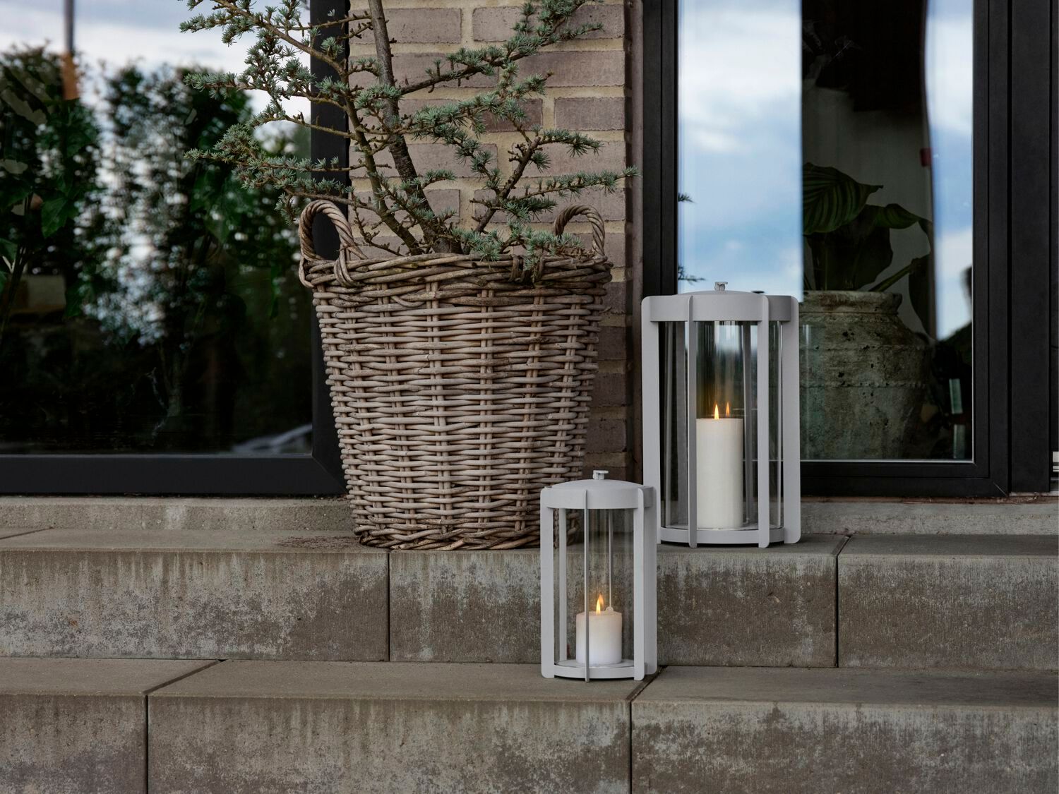 Стальной фонарь с порошковым покрытием ZONE DENMARK Firefly ARCH-00129621 - Вид №10