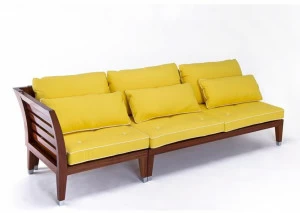 Unopiù Модульный садовый диван из красного дерева C'est la vie