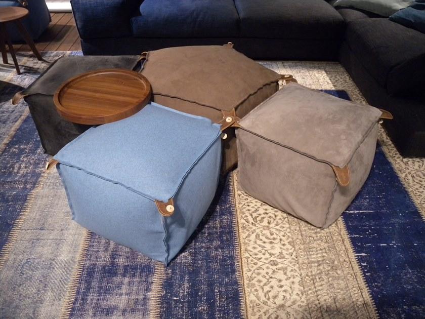 Vibieffe Пуф со съемным чехлом из кожи или ткани sun-id-1417546 - Вид №5