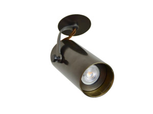 Регулируемая латунная потолочная лампа