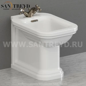 4121K3 Биде напольное Waldorf Kerasan