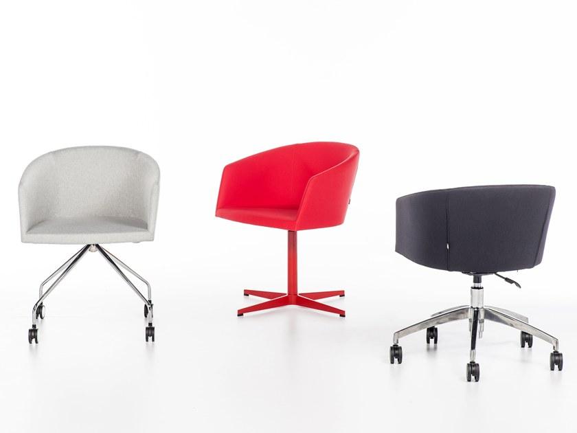 B&T Design Вращающееся кресло из ткани с 4 спицами sun-id-1431714 - Вид №3